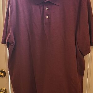Men's Maroon Polo Shirt
